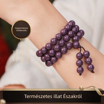 Rozsdamentes acél karkötő, 120 gyöngy, gépi formázás, új kínai stílus, gyermek design