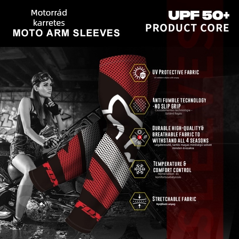 Kerékpárhoz UV védelem Ice Silk anyagból – hűsítő, uniszex, privát címke rendelhető