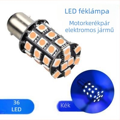 Sanmyushi 12V LED motorkerékpár féklámpa, modell 1157, kompatibilis MT manuális sebességváltóval