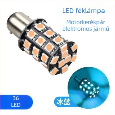 Sanmyushi 12V LED motorkerékpár féklámpa, modell 1157, kompatibilis MT manuális sebességváltóval
