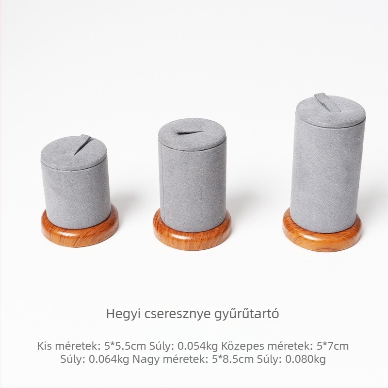 Ékszerek kiállítására szolgáló fa tálca, egyszintes, művészi stílus, összeszerelés