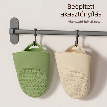 Személyre szabott szilikon konyhai kesztyűk, hőállóak, sütő és mikrohullámú sütő használatra, csúszásgátló fogás.