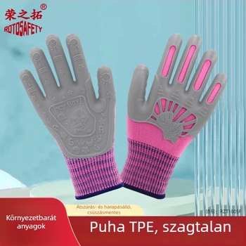 Gyermekeknek szóló rákfogó kesztyűk, légáteresztő, 80 g, családi kirándulásokhoz, szabadtéri játékokhoz és kertészkedéshez