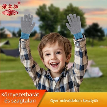 Gyermekeknek szóló rákfogó kesztyűk, légáteresztő, 80 g, családi kirándulásokhoz, szabadtéri játékokhoz és kertészkedéshez