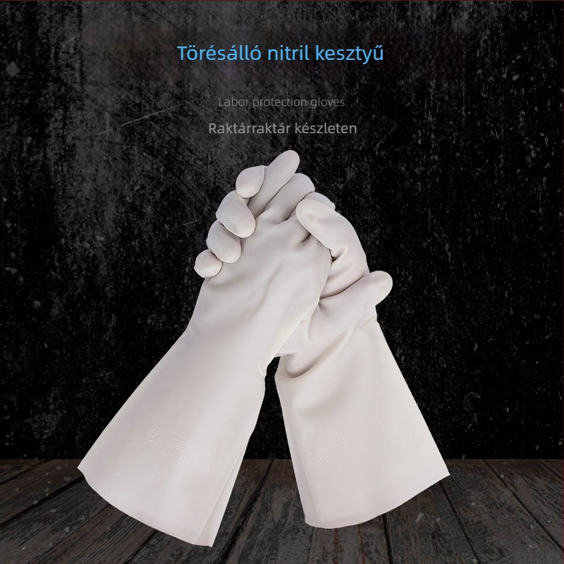Hand guard védőkesztyű – vastagított kivitel, háztartási és ipari használatra; alkalmas élelmiszer-feldolgozásra, tisztításra, halászatra és mezőgazdaságra; súly 80 g.