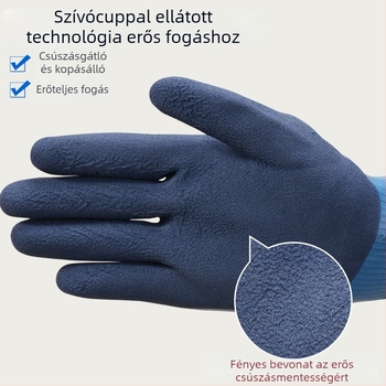 Whale teljes gumi vízálló, csúszásmentes, megerősített, bevonatú latex, 80 g