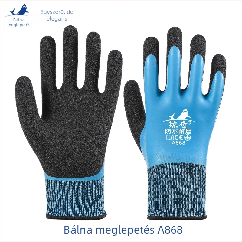 Whale teljes gumi vízálló, csúszásmentes, megerősített, bevonatú latex, 80 g