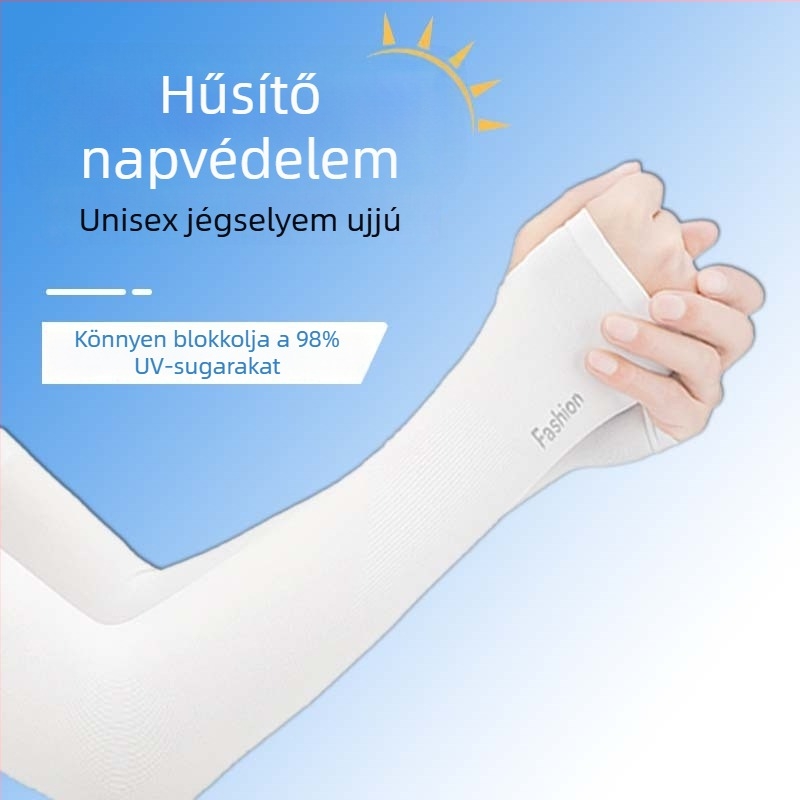 Külső karvédő, uniszex, napsugárzás elleni védelem és szúnyog elleni védelem kerékpározáshoz és szabadban végzett tevékenységekhez (Nylon anyag; kódok Jbbx-001/Jbbx-002)