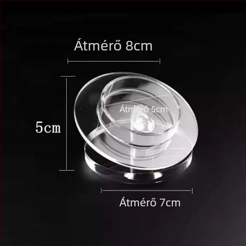 Karkötő bemutató állvány – kétszintes, művészi stílus, 2025 tavaszi kiadás