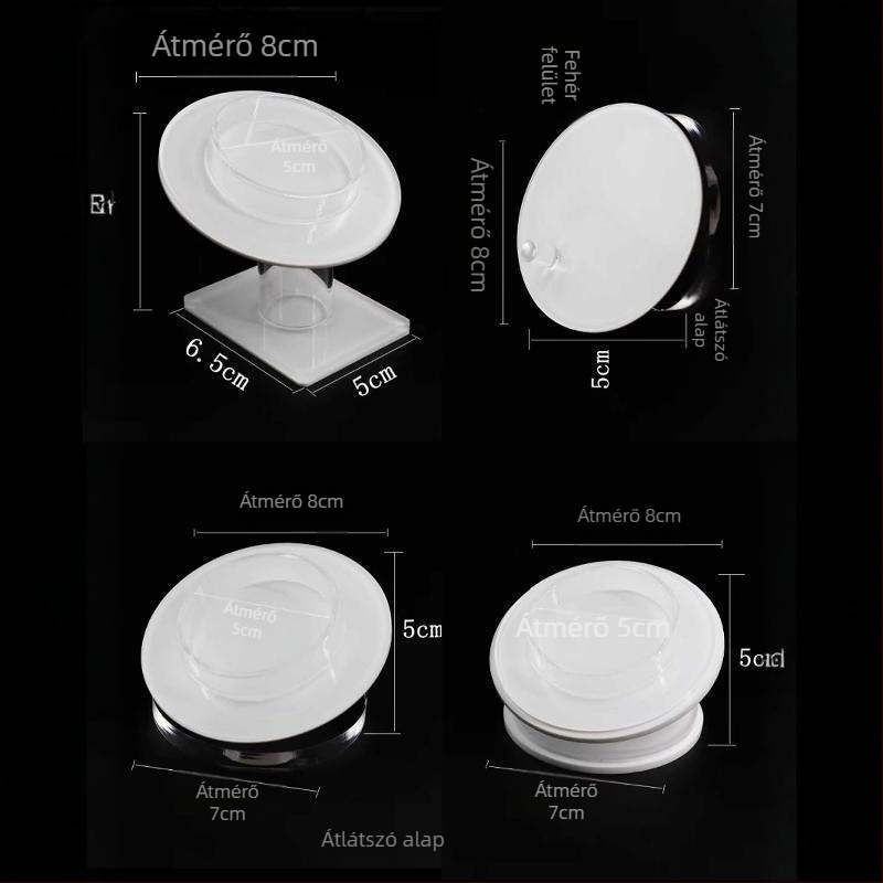 Karkötő bemutató állvány – kétszintes, művészi stílus, 2025 tavaszi kiadás