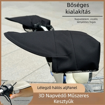 Kerékpáros kesztyűk: szélálló, vízálló, légáteresztő és UV-védelmet nyújtó a nyári kerékpározáshoz