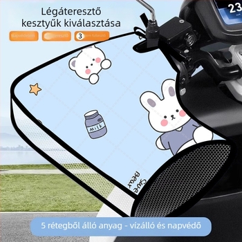 Kormányvédő huzat elektromos járművekhez – napvédő, vízálló, szélálló