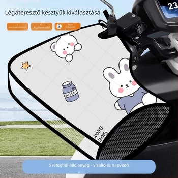 Kormányvédő huzat elektromos járművekhez – napvédő, vízálló, szélálló