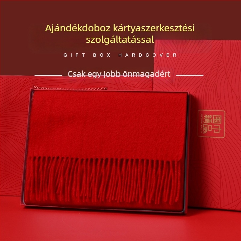 Női selyemnyomott sál — City Show, mind évszakokra alkalmas négyszögletes sál díszdobozos csomagolás, származás Zhejiang