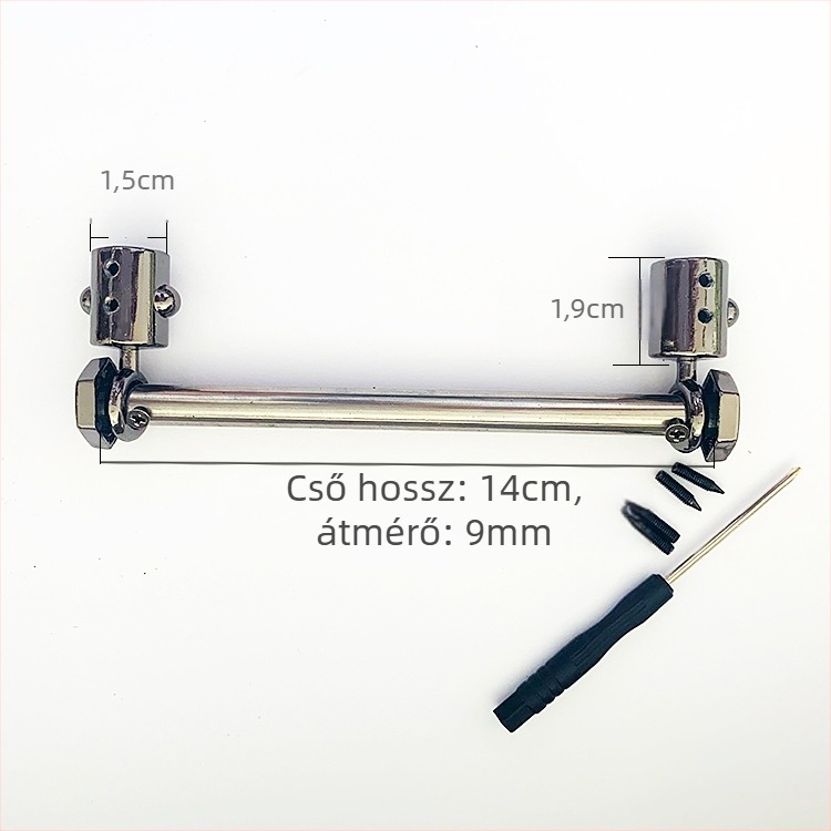 Zsák hardver-készlet: fogantyú dekoráció, fix pánt, láncos zár, leválasztható csavaros csat, fém kézgyűrű (Kód: Hyurstlqwrkqle; Anyag: Egyéb; Bevezetés: 2024 ősz)