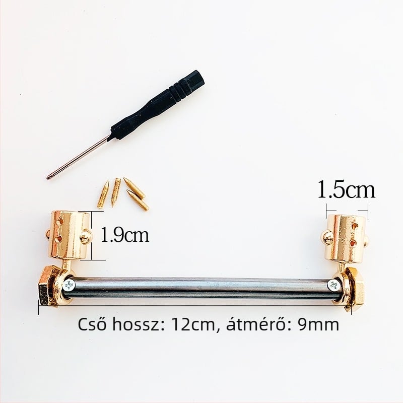 Zsák hardver-készlet: fogantyú dekoráció, fix pánt, láncos zár, leválasztható csavaros csat, fém kézgyűrű (Kód: Hyurstlqwrkqle; Anyag: Egyéb; Bevezetés: 2024 ősz)