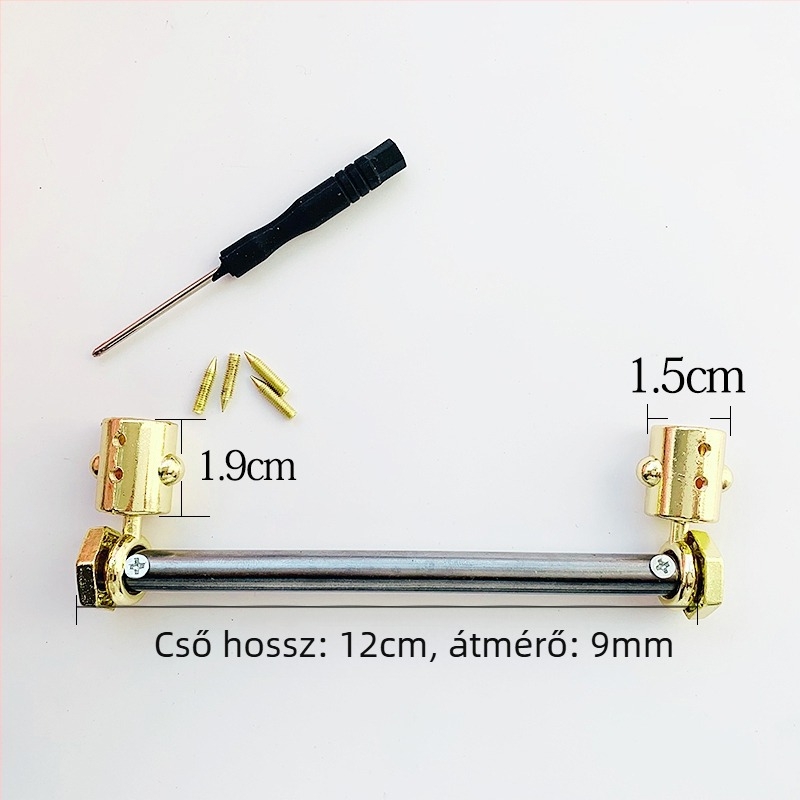 Zsák hardver-készlet: fogantyú dekoráció, fix pánt, láncos zár, leválasztható csavaros csat, fém kézgyűrű (Kód: Hyurstlqwrkqle; Anyag: Egyéb; Bevezetés: 2024 ősz)