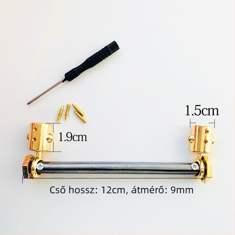 Zsák hardver-készlet: fogantyú dekoráció, fix pánt, láncos zár, leválasztható csavaros csat, fém kézgyűrű (Kód: Hyurstlqwrkqle; Anyag: Egyéb; Bevezetés: 2024 ősz)