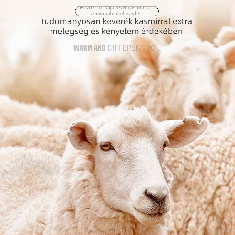 Férfi kasmírsál hosszú, csíkos, meleg téli viselet, koreai stílus