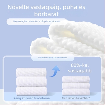 Egyszer használatos arc törölközők, 100% viszkóz rost, falra szerelhető, gyors nedvszívás 0–5 s