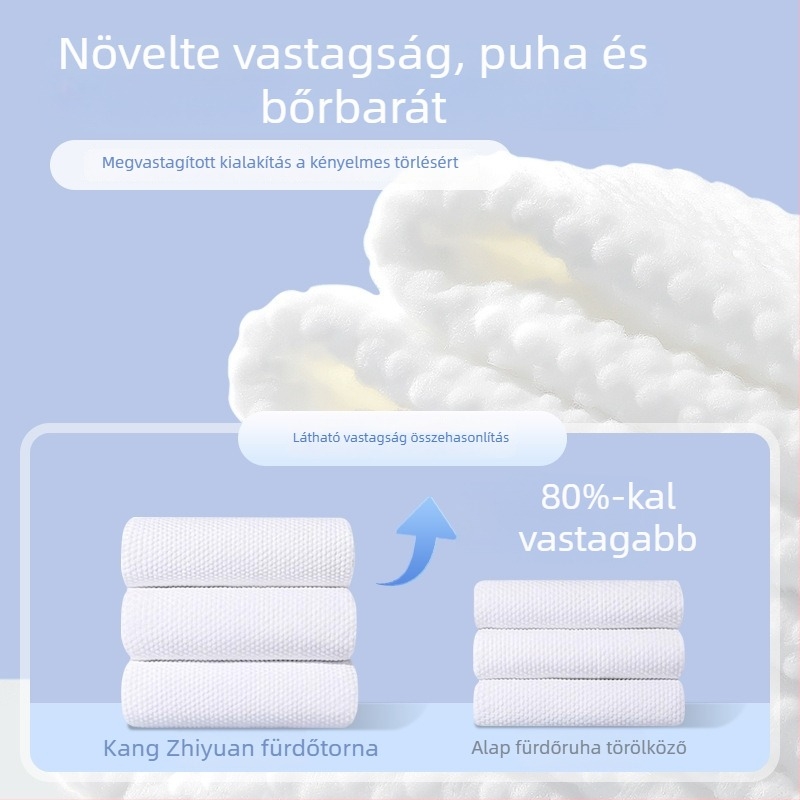 Egyszer használatos arc törölközők, 100% viszkóz rost, falra szerelhető, gyors nedvszívás 0–5 s