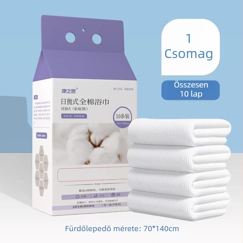 Egyszer használatos arc törölközők, 100% viszkóz rost, falra szerelhető, gyors nedvszívás 0–5 s