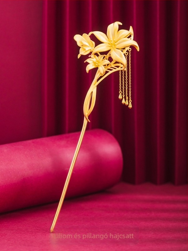 Hajtű virággal — etnikus stílus, ezüst ékszer, egyedi csomagolás, listázás 2024 tavaszán