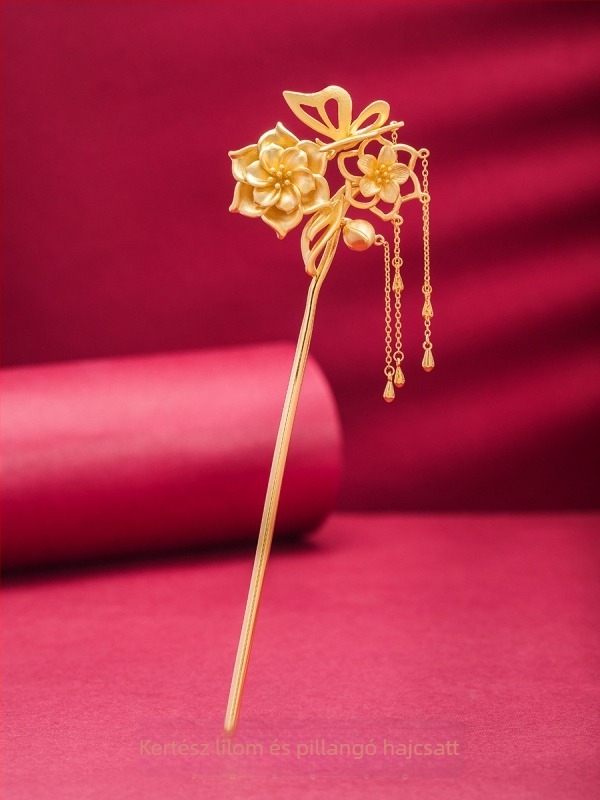 Hajtű virággal — etnikus stílus, ezüst ékszer, egyedi csomagolás, listázás 2024 tavaszán