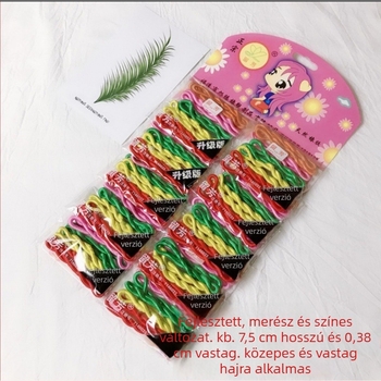 Headwear: Authentic Liufang Szövött gumis hajgumi – Természetes, Magas rugalmasság