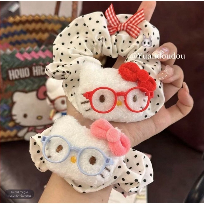 Kontyhoz való hajgumi - Szövet, Kézzel készített, Magas elasztikusság, Minimalista stílus, 2025 tavasz