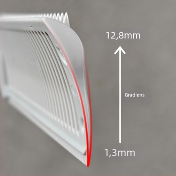 Gradiens fésű vágáshoz és formázáshoz — univerzális modell; praktikus fésű; általános felhasználók számára