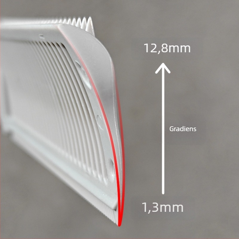 Gradiens fésű vágáshoz és formázáshoz — univerzális modell; praktikus fésű; általános felhasználók számára