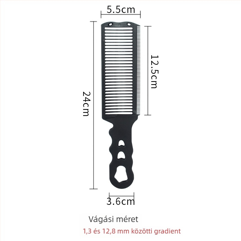 Gradiens fésű vágáshoz és formázáshoz — univerzális modell; praktikus fésű; általános felhasználók számára
