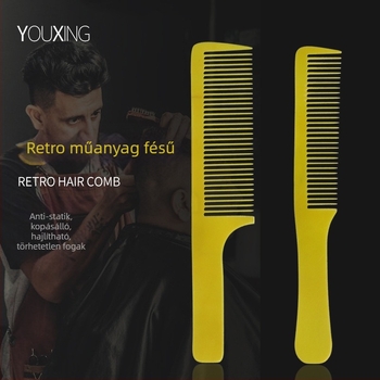 Fodrászati fésű, Friend type márka, gyanta anyag, nem importált.