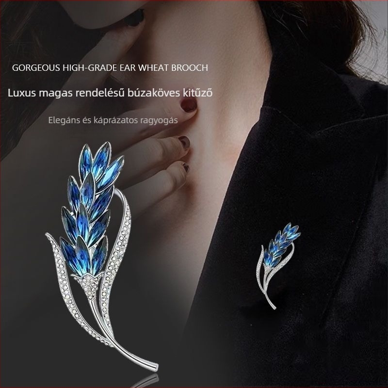 Rézvirág bros, női luxus stílus, dekoráció, Márka: The Butterfly Said