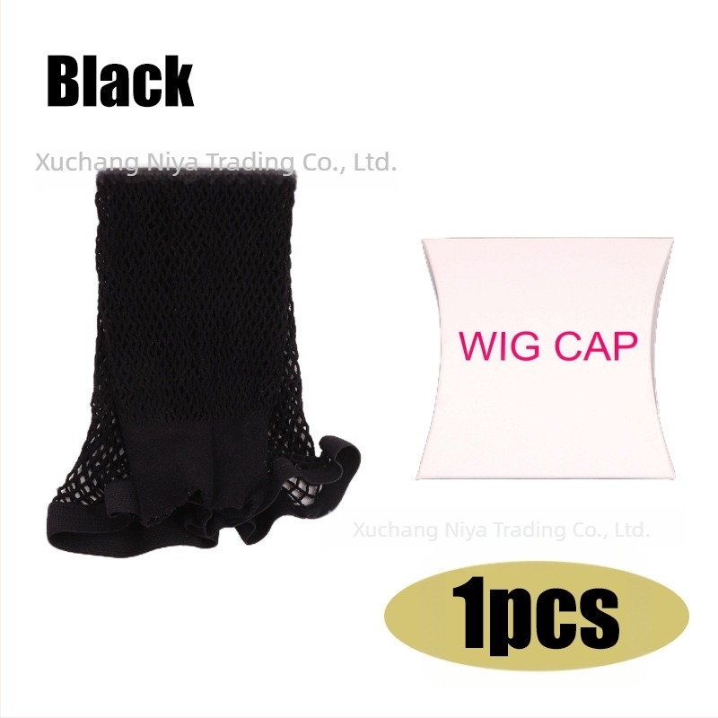 Wig cap rugalmas hajhálóval, két végű hosszú dupla háló a paróka formázásához, 20 g