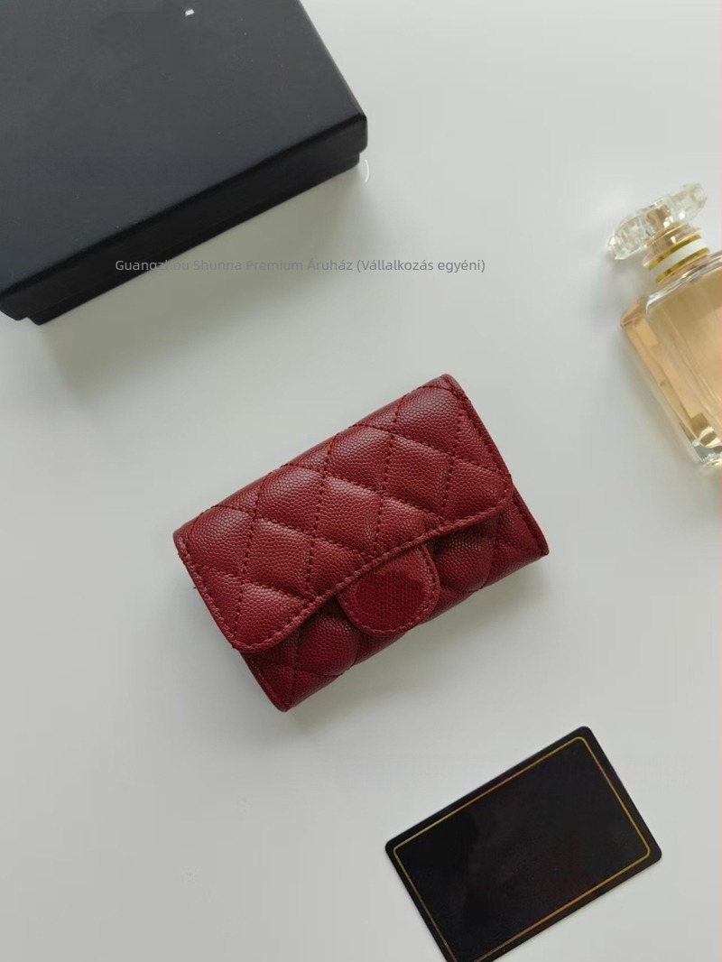 Érmés pénztárca valódi bőrből, nőknek, egyszínű, első réteg marhabőrből, bélés marhabőrből, 2025 tavasz, kopásálló mindennapi használatra