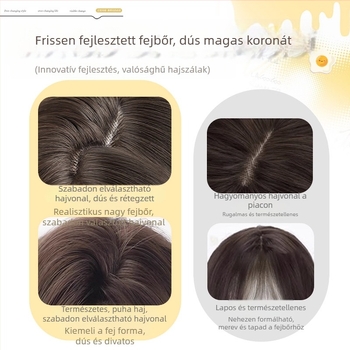 Paróka Kenny wig; hőálló szintetikus rost; hosszú göndör haj ferde frufruval; víz-hullám textúra