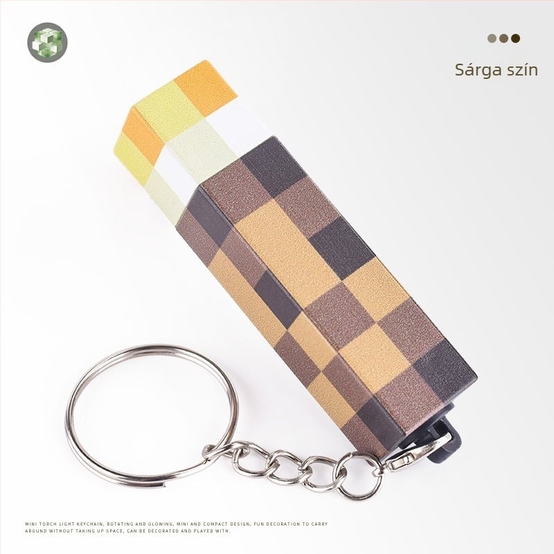 Ruiyingbao Fénylő éjszakai lámpa kulcstartóval és táskára akasztható medállal, claw machine stílusú világító játék műanyagból, 4–6 éveseknek