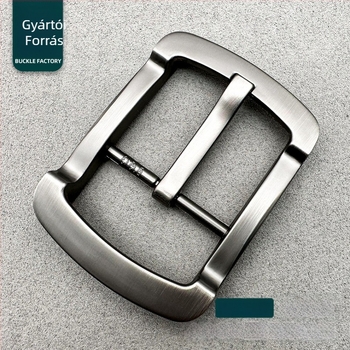 Férfi övcsat – cinkötvözet, japán övcsat, kompatibilis vászonövvel, kültéri/off-road használatra, G-Metal