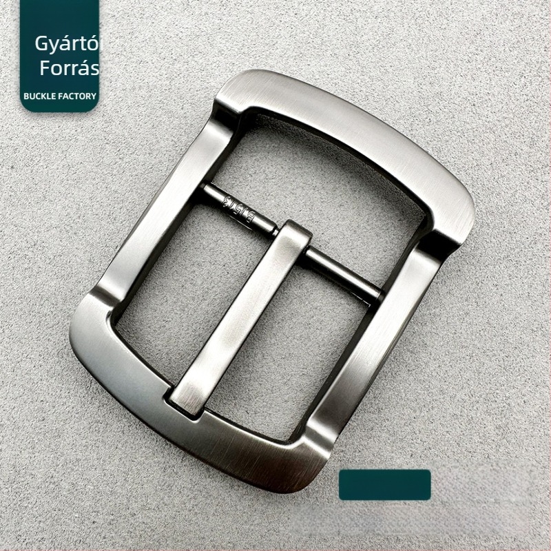 Férfi övcsat – cinkötvözet, japán övcsat, kompatibilis vászonövvel, kültéri/off-road használatra, G-Metal