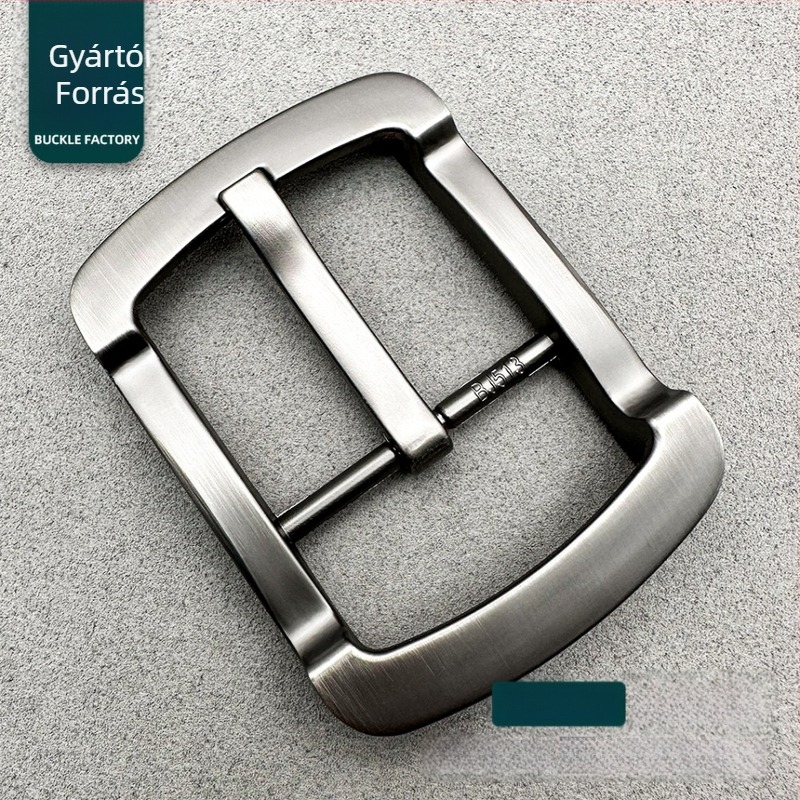 Férfi övcsat – cinkötvözet, japán övcsat, kompatibilis vászonövvel, kültéri/off-road használatra, G-Metal