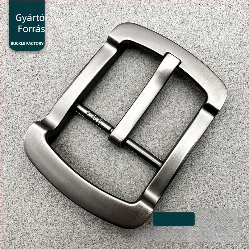 Férfi övcsat – cinkötvözet, japán övcsat, kompatibilis vászonövvel, kültéri/off-road használatra, G-Metal