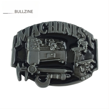 BULLZINE Övcsat 02891 Ötvözet, Sima csat, Nyugati Cowboy Stílus, Ódon ón befejezés