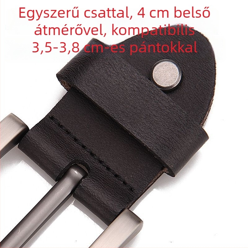 Övcsat ötvözetből – rozsdamentes acél csattal, fűzőzárás, keskeny kialakítás <2 cm