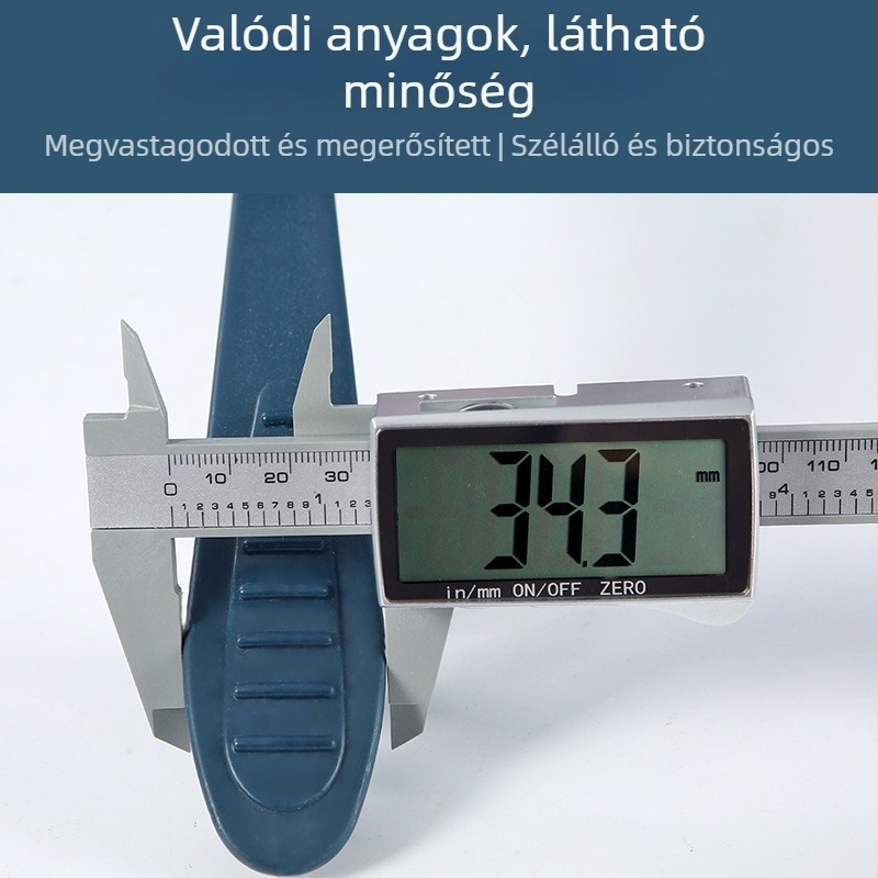 Műanyag ruhaszárító állvány klipszekkel – nadrágok, zoknik, nyakkendők és ruhák számára, modell B050101062, 180 darab dobozban