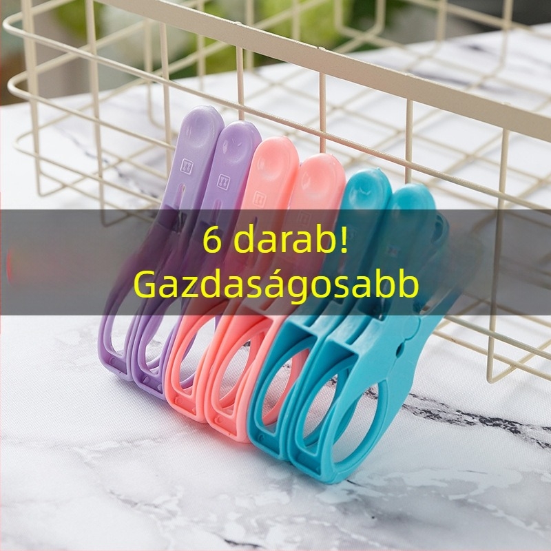Műanyagból készült, többfunkciós szárítóklipek paplanokhoz, ágyneműhöz és ruházathoz