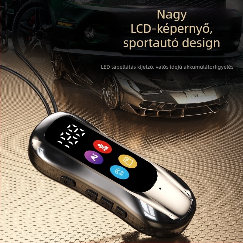 Karaoke Lavalier Bluetooth fülhallgató fülre rögzíthető kivitelben – Bluetooth 6.0, dupla kapcsolódás, memóriakártya-támogatás, reverberáció és zajcsökkentés