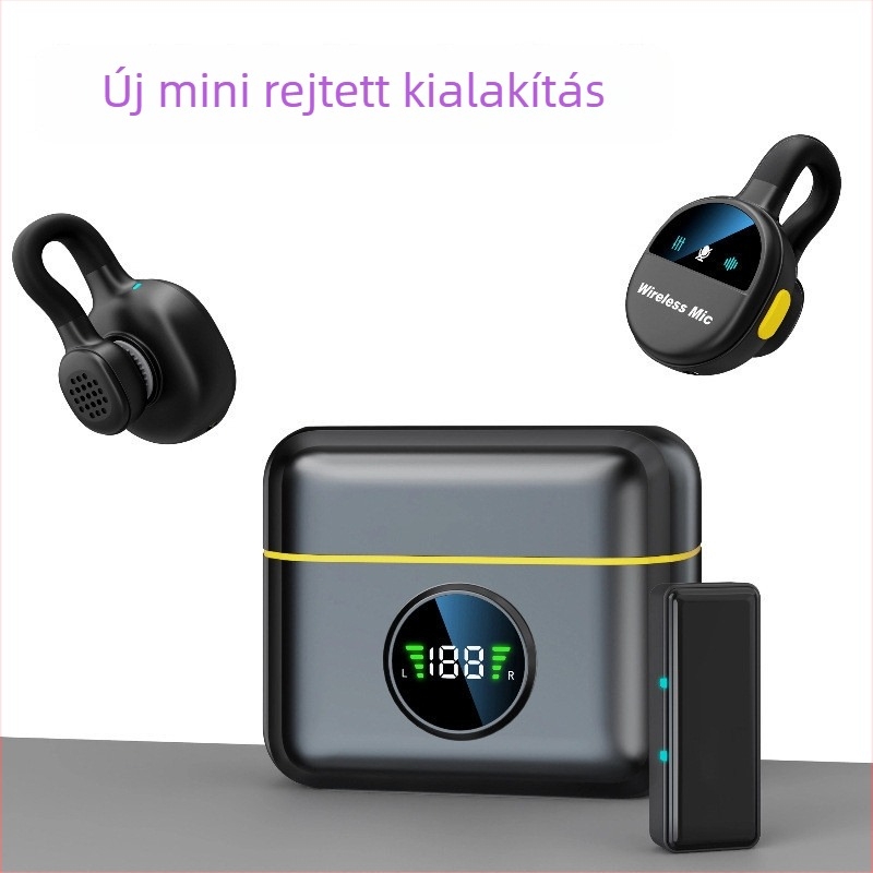 Q28 lavalier mikrofon telefonhoz és PC-hez – omnidirikcionális, frekvenciasáv 20 Hz–20 kHz, SNR ≥70 dB, beépített 300–500 mAh akkumulátor, üzemidő 3–6 óra