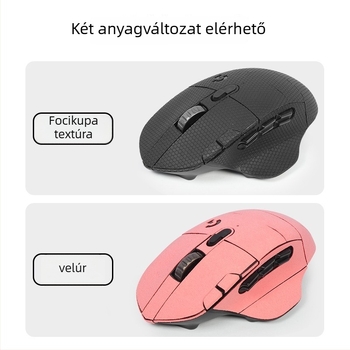 Logitech G604 csúszásmentes velúr egérpad, teljes fedés, hátoldal nedvszívó és védelem a szélek mentén